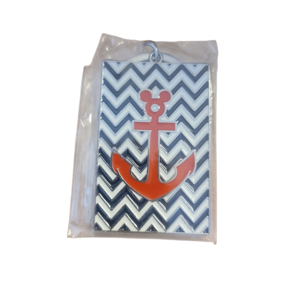 Chevron Anchor Disney Keychain.